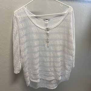 Sheer barIII size L top